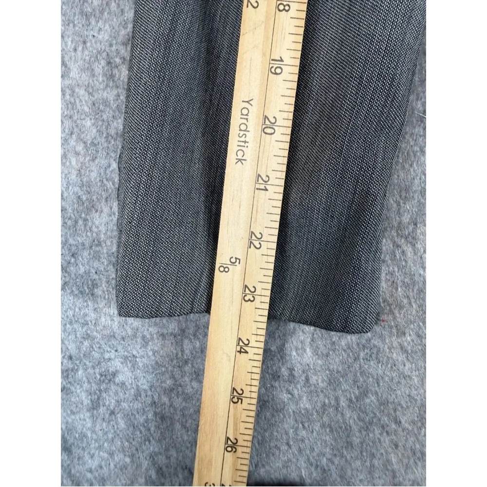 Sturbridge Blazer Men's Gray 100% Wool Double Breasted Peak Lapel Jetted Pockets